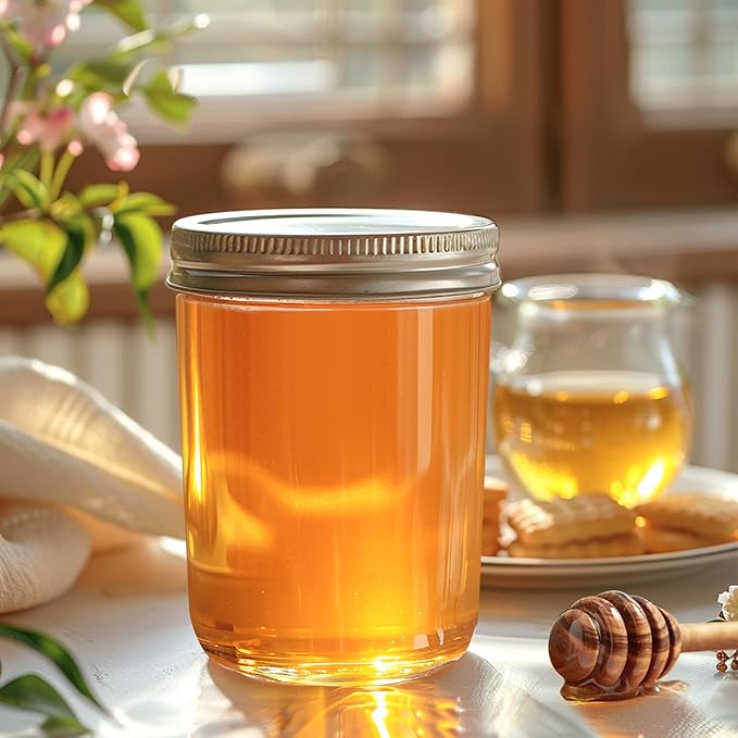 ComSaf Wide Mouth Mason Jars 16 oz - Image 4