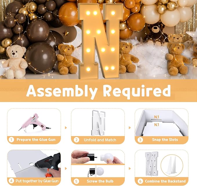 imprsv 4FT Marquee Light Up Letters - Image 3