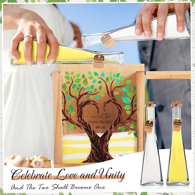 Blosssound Unity Sand for Wedding Ceremony Set and The Two Shall Become One - Image 2