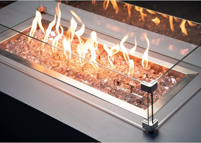 Stanbroil 10-Pound Reflective Tempered Fireplace Glass and Fire Pit Glass - Image 4