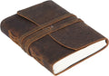 Leather Journal Notebook, Genuine Leather Journal by KomalC