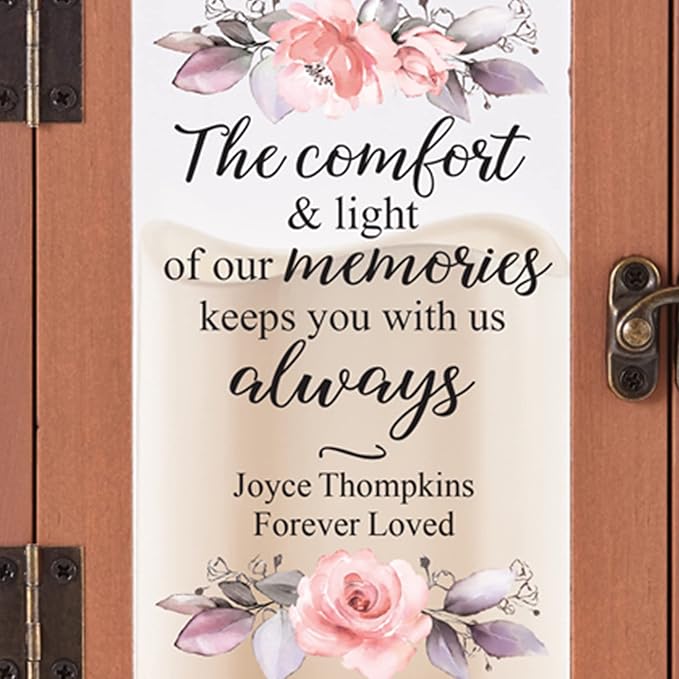 Let's Make Memories Personalized Memorial Lantern - Image 3