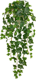 Hollyone Artificial Hanging Plants Potted 31.4" Fake Ivy Vine Faux Ivy Leaves by Hollyone