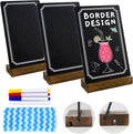 3 Pack Small Chalkboard Signs by Horchen