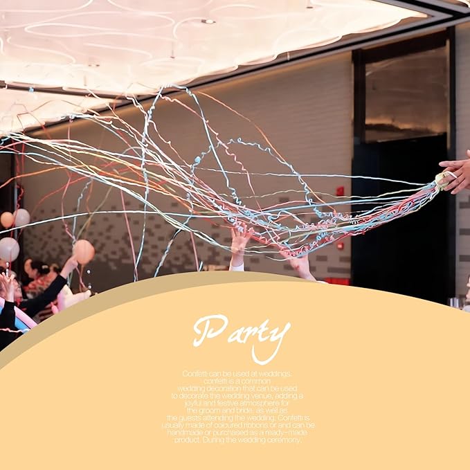 Confetti Poppers, Party Poppers - Image 5