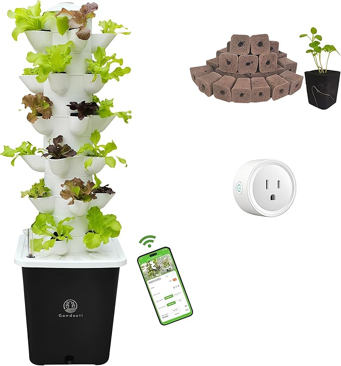 Hydroponic Growing System, Hydroponic Vertical Garden, Indoor Smart hydroponic by Unknown