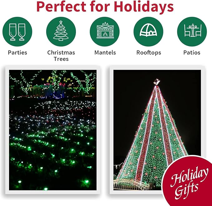 100 Count Green- String Lights - Image 7