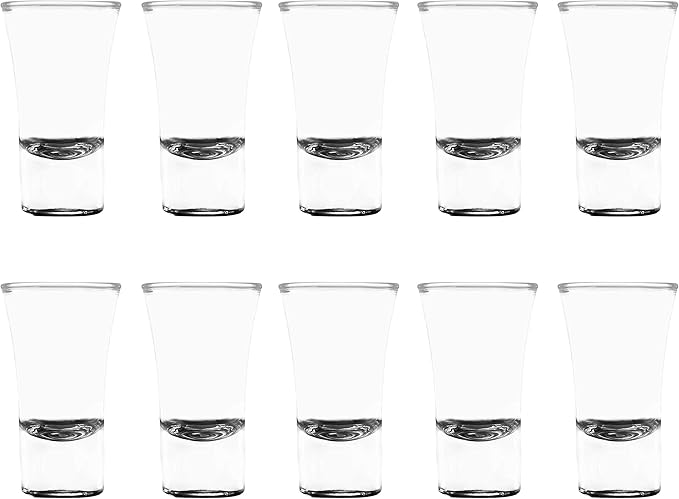 DISCOUNT PROMOS 2 oz. Lord Shooter Etched Shot Glasses, 10 pack, 21st Birthday by DISCOUNTPROMOS