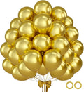 110pcs Gold Balloons 12 Inch Metallic Chrome Gold Balloon Garland Arch Kit by BAIBAOXIANG