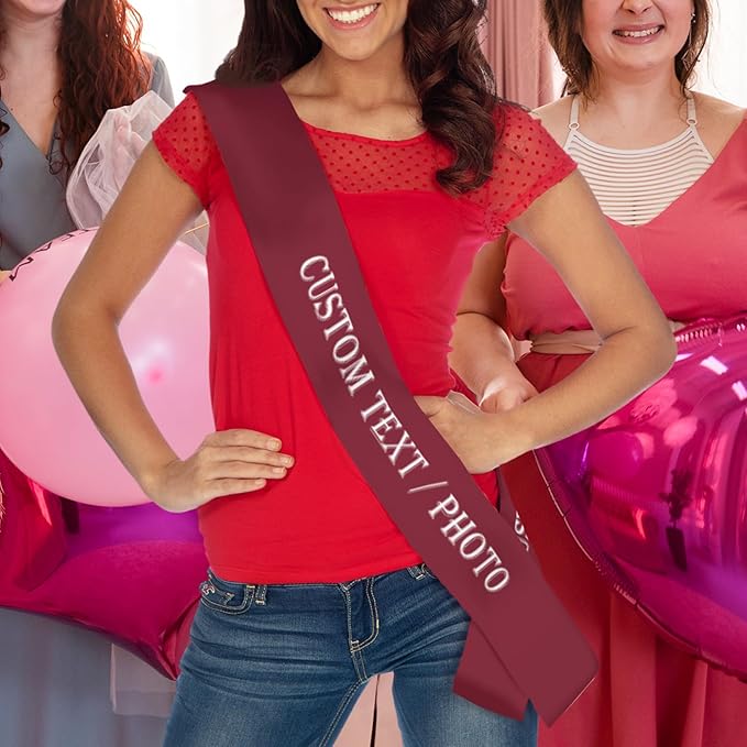 Custom Sash, Personalized Birthday Sash - Image 8
