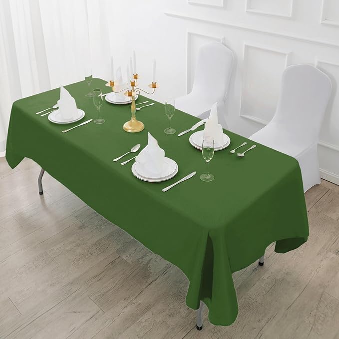 Fokitut 2 Pack Waterproof Rectangle Tablecloth, 90x156 Inch, Stain Resistant - Image 5