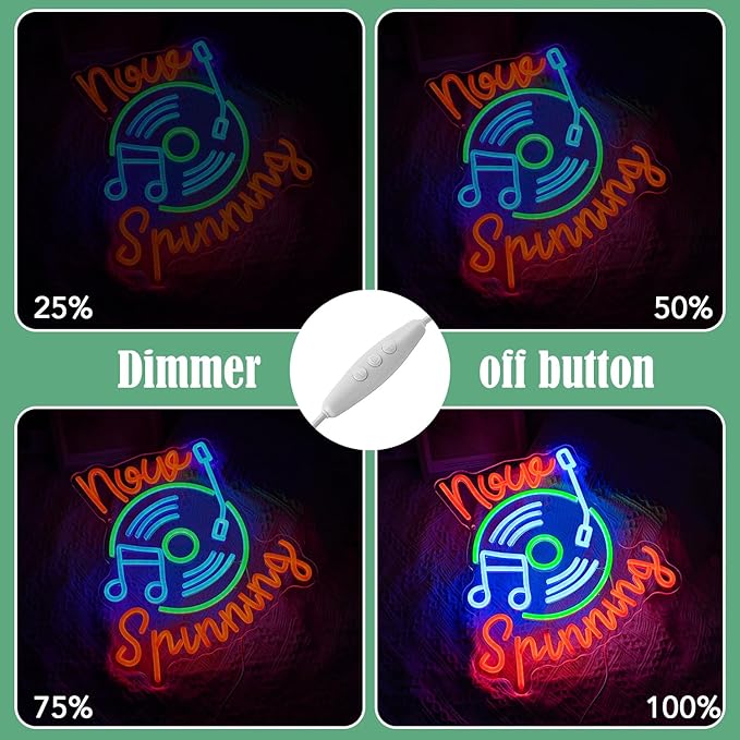 Record Neon Sign Led Music Sign Neon Light - Image 4