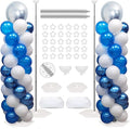 Paready Silver Balloon Column Stand Kit, 7 FT Height Adjustable Metal Balloon by Paready