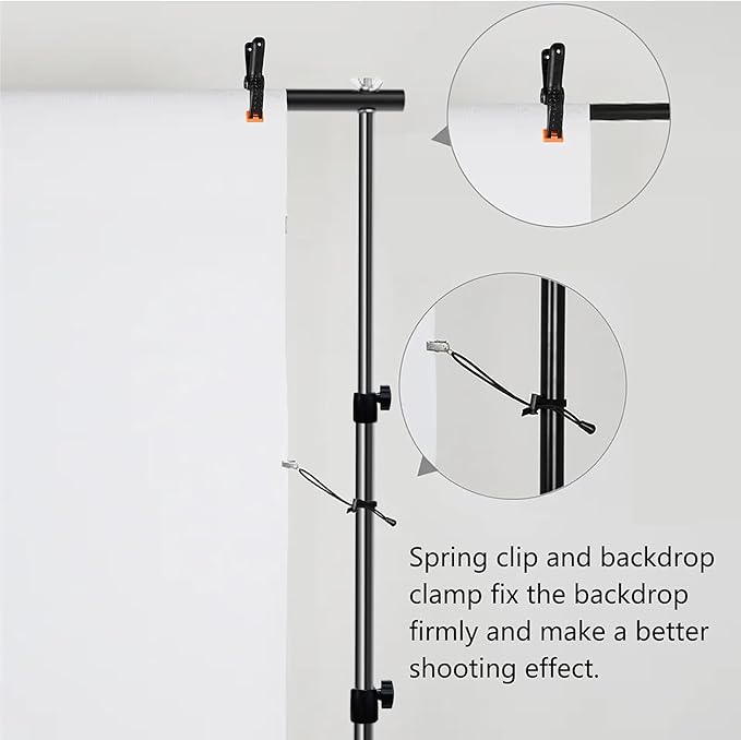 Photo Backdrop Stand for Photography 7ft x 10ft Background Stands for - Image 6