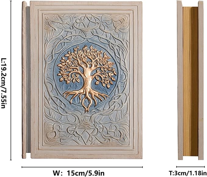 3D Embossed Tree of Life Notebook - Image 3
