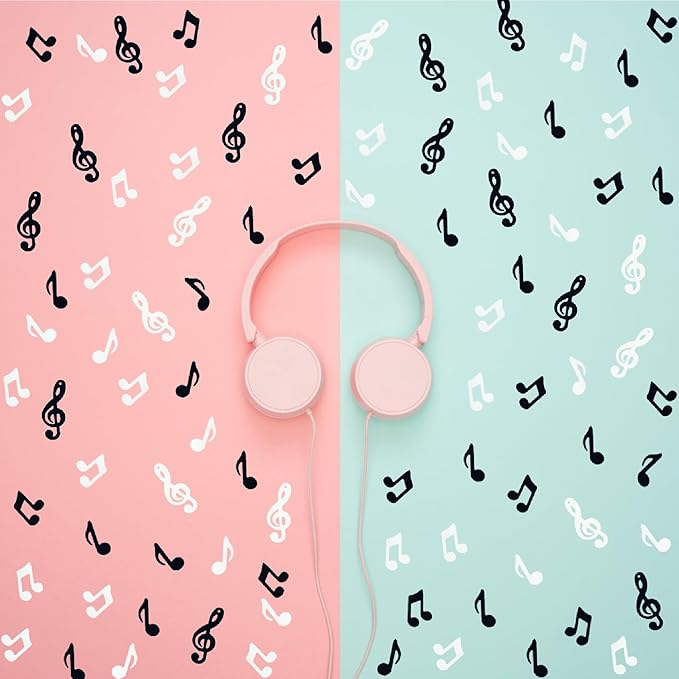 Confetti Musical Notes Sequins Table Musical Clef Cutout Metallic Foil - Image 5