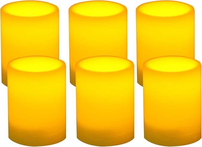 CANDLE CHOICE Battery Operated Flameless Votive Candles by CANDLE+CHOICE