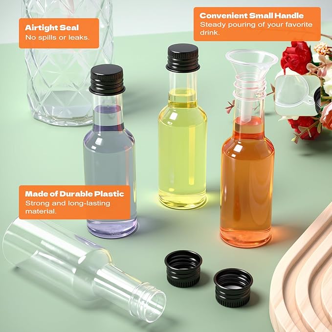 50 Pcs Mini Liquor Bottles - Image 4