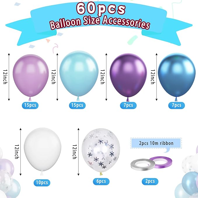 Paready Frozen Balloons - Image 2