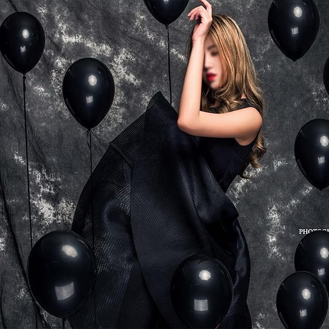 KAWKALSH Black Balloon Arch Kit 111Pcs 18 12 5 Inch Latex Party Balloons Garland - Image 5