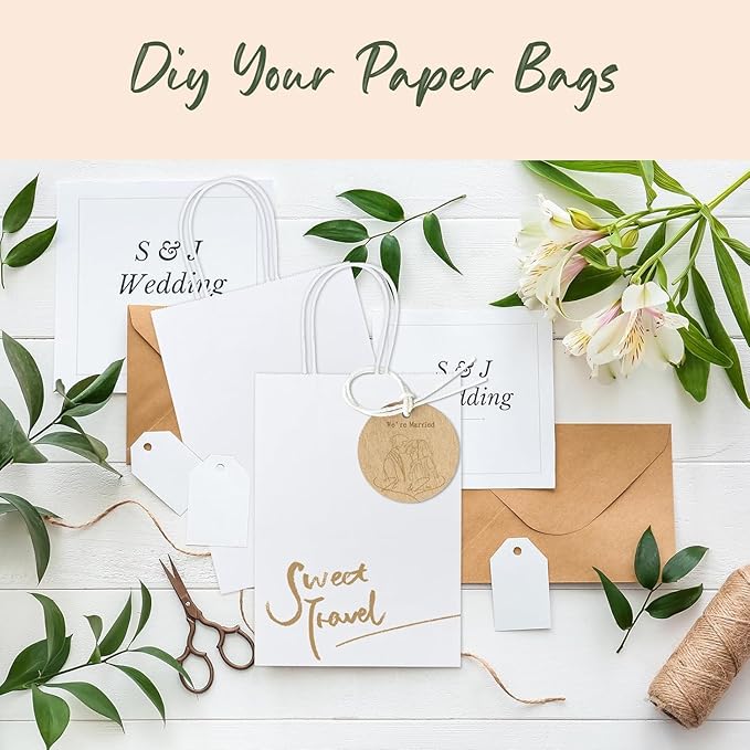 GSSUSA Brown Paper Bags 5.25x3.75x8 600Pcs, Gift Bags - Image 5