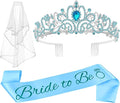 JETKONG 3 Pcs Bachelorette Party Decorations Bridal Shower Crown, Bride to Be by JETKONG