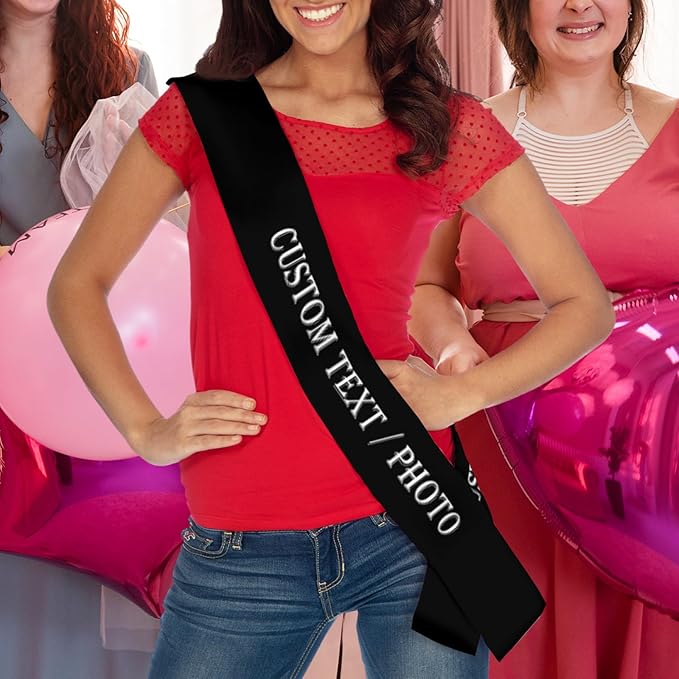 Custom Sash, Personalized Birthday Sash - Image 8