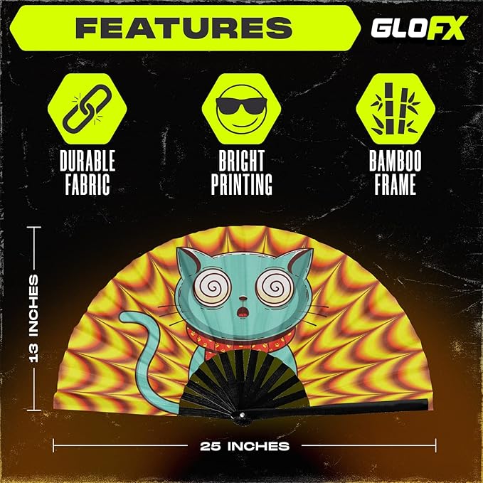 GloFX Folding Fan - Image 4