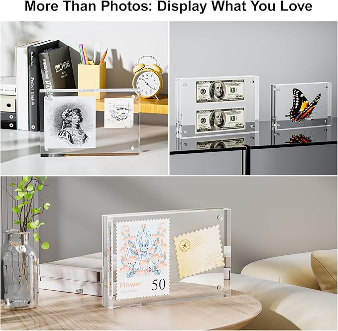 2 Pack 4x6 Acrylic Picture Frames - Image 7