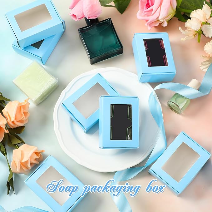 Zonon 30 Pcs Soap Boxes for Homemade Packaging, Mini Kraft Treat Boxes - Image 7