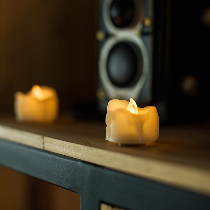 CANDLE CHOICE Battery Operated Flameless Votive Candles - Image 3