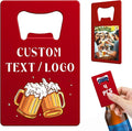 Custom Bottle Opener, 4-80PCS Stainless Steel Beer Can Opener, Double-Sided by Unknown