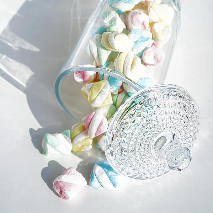 24oz Clear Glass Candy Jar - Image 9