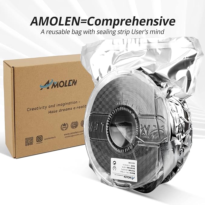 AMOLEN TPU 3D Printer Filament 1.75mm, Flexible Soft TPU 3D Printing Filament - Image 7