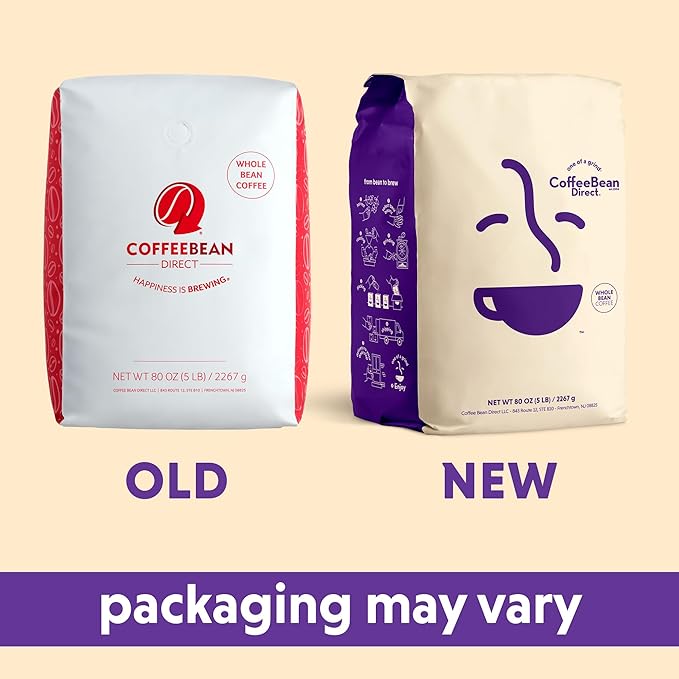 Coffee Bean Direct Sumatra Mandheling, Whole Bean Coffee, Light Roast, 5 Pound - Image 2