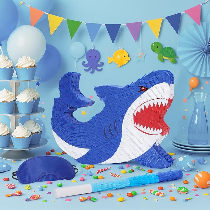 WERNNSAI Shark Piñata - Image 2