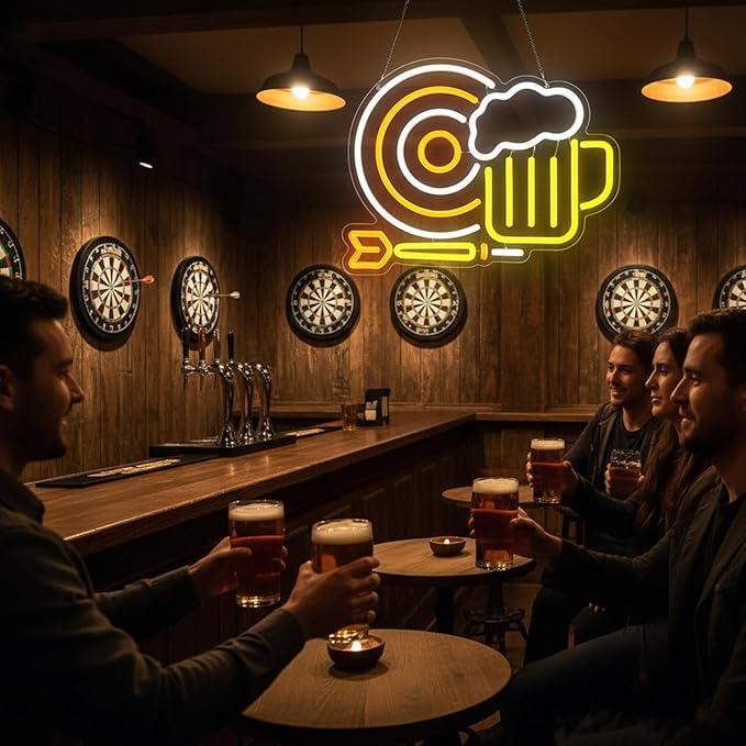 Beer Darts Neon Sign, Neon Signs - Image 5