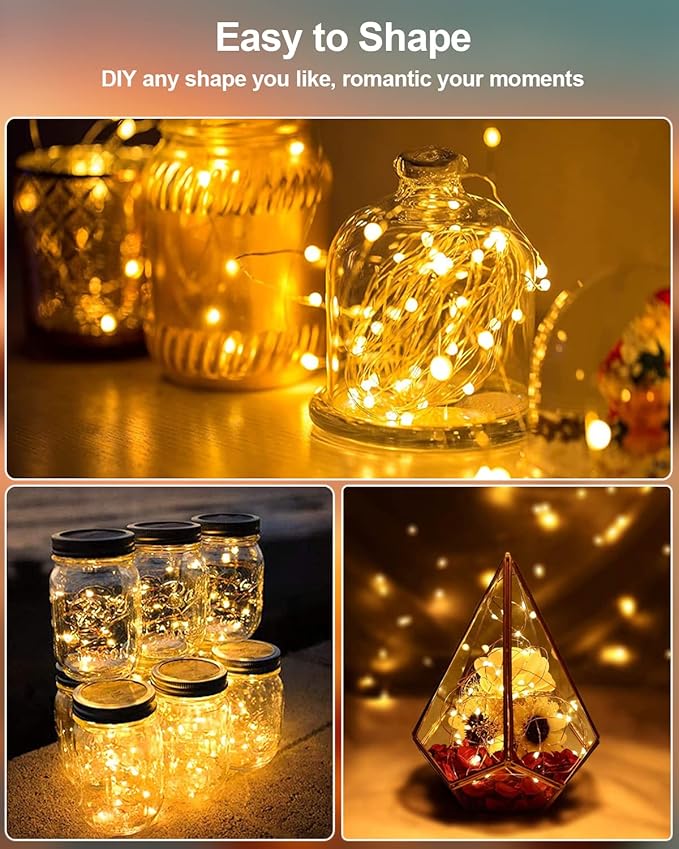 20 Pack Fairy Lights Battery Operated, 3.3ft 20 LED Mini String Lights Twinkle - Image 4
