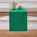 Solino Home Linen Emerald Green Table Runner 72 Inches Long by SolinoHome