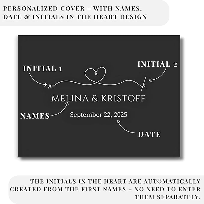 Wedding Guest Book – Personalized Polaroid Guest Book - Image 2