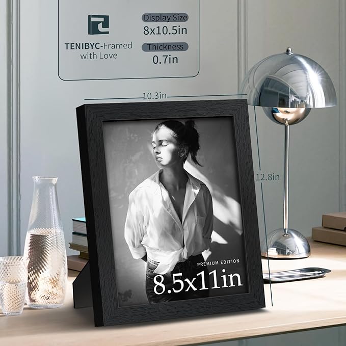 8.5x11 Picture Frame Set of 3 - Image 2