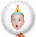 Big Dot of Happiness Personalized Party Time Happy Birthday Colorful Cone Hat by BigDotofHappiness