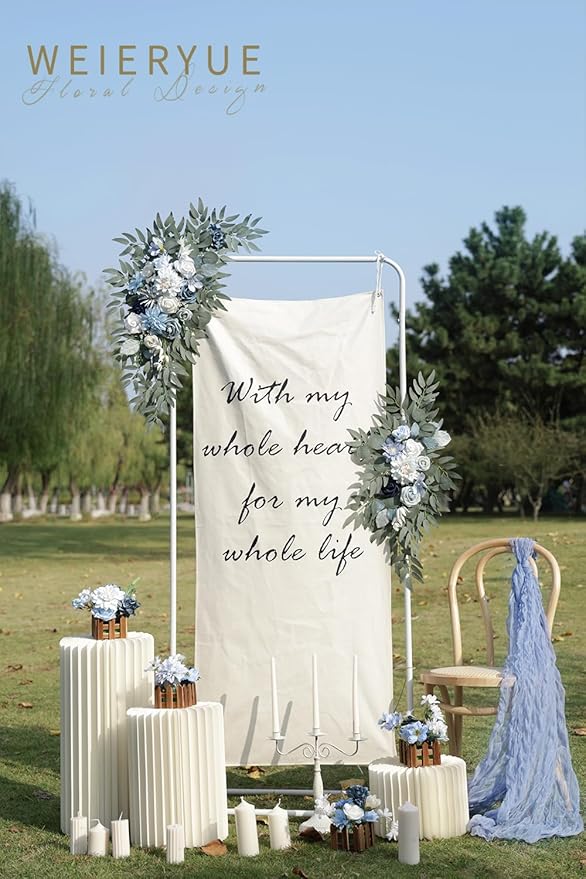 Artificial Wedding Arch Flowers Kit - Image 3
