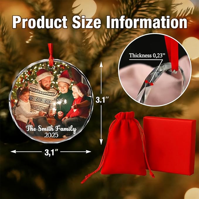 Personalized Christmas Ornaments - Image 2