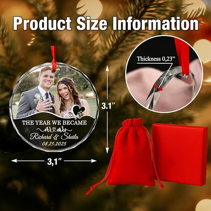 Personalized Christmas Ornaments - Image 2