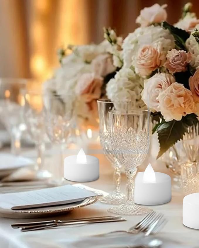 Homemory 12pcs Flameless LED Tea Lights - Image 9