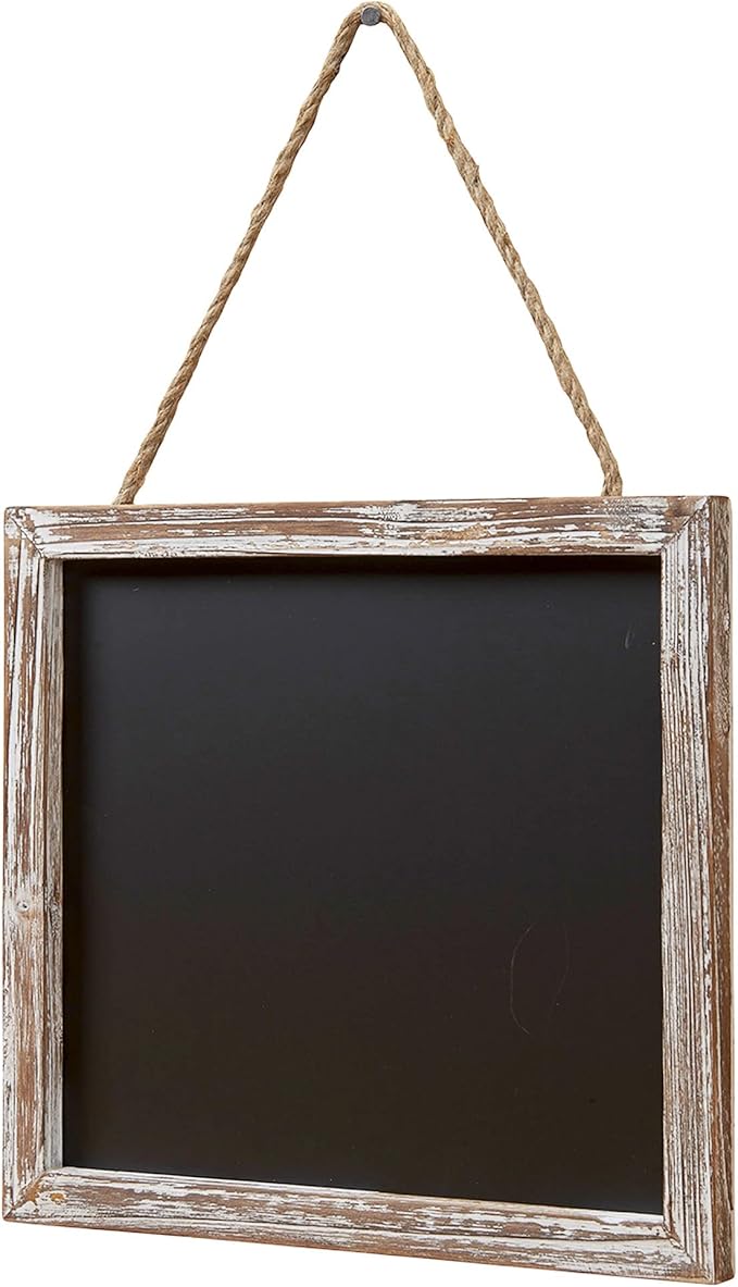 Barnyard Designs Magnetic Hanging Chalkboard Sign – Rustic Decorative Display - Image 4