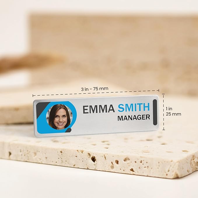 Personalized Name Tag Badges Identification Customized - Image 4