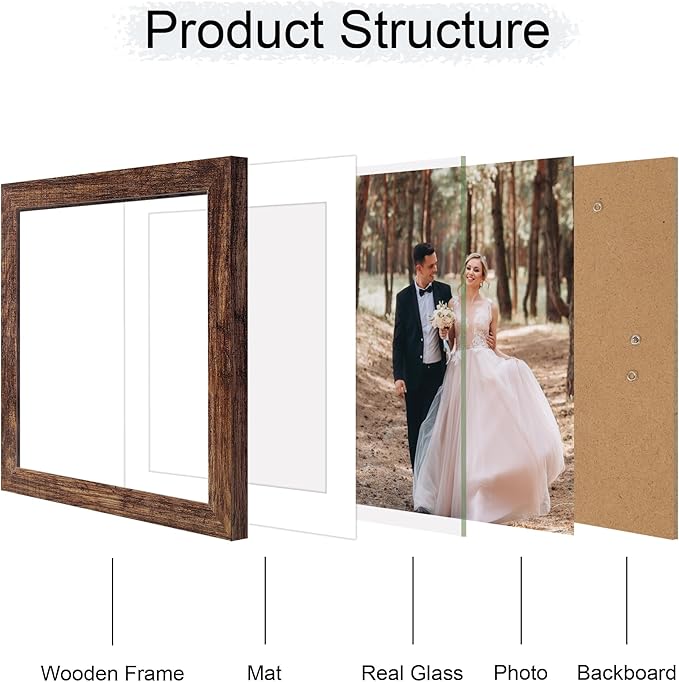 10x10 Picture Frame Set of 4 - Image 3