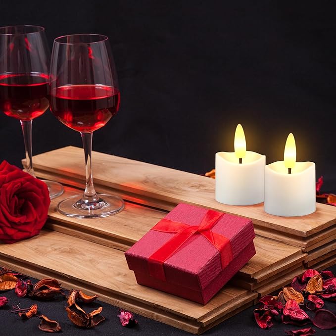 HL Rechargeable Waterproof Tea Lights, 100H+ Highly Bright Led Flameless Candles - Image 8
